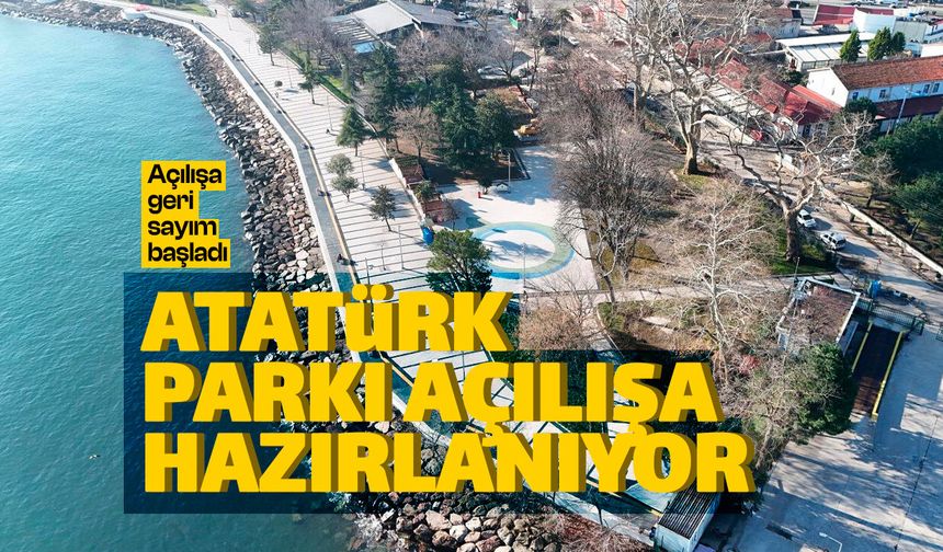 Fatsa Atatürk Parkı açılış için gün sayıyor