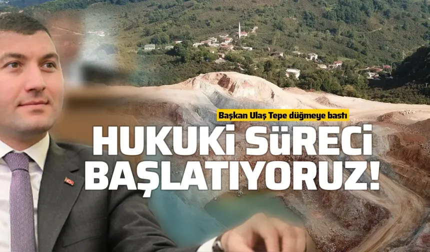 Altınordu’da Vahşi Madenciliğe Karşı Hukuki Savaş Başladı!