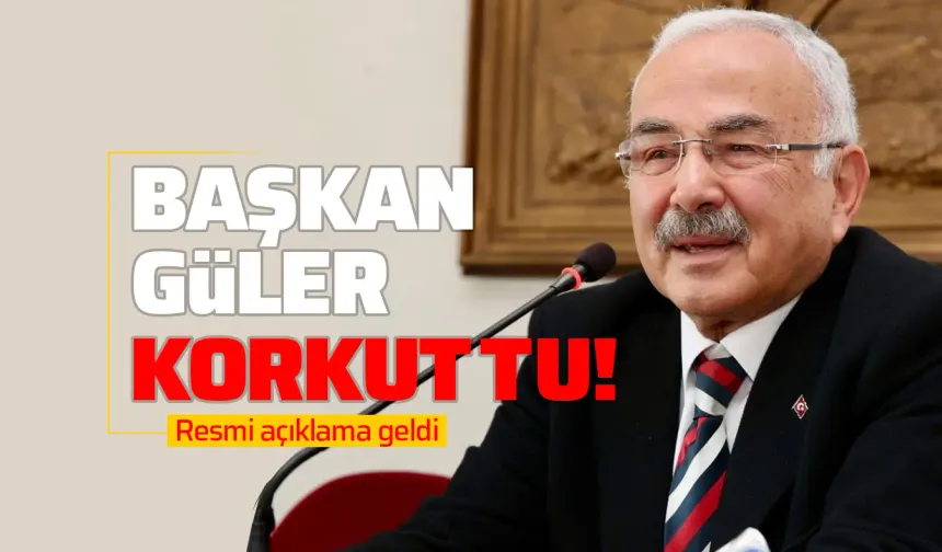 Ordu Büyükşehir Belediye Başkanı Güler hastaneye kaldırıldı