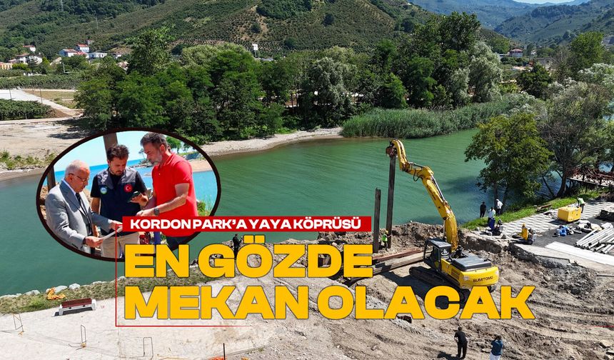 Turnasuyu Kordon Park Ordu'nun en gözde mekanı olacak