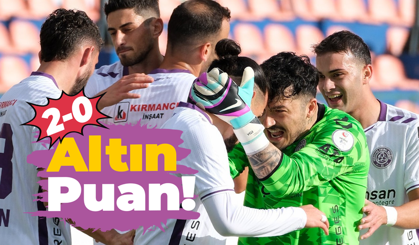 52 Orduspor FK deplasmandan altın puanla döndü