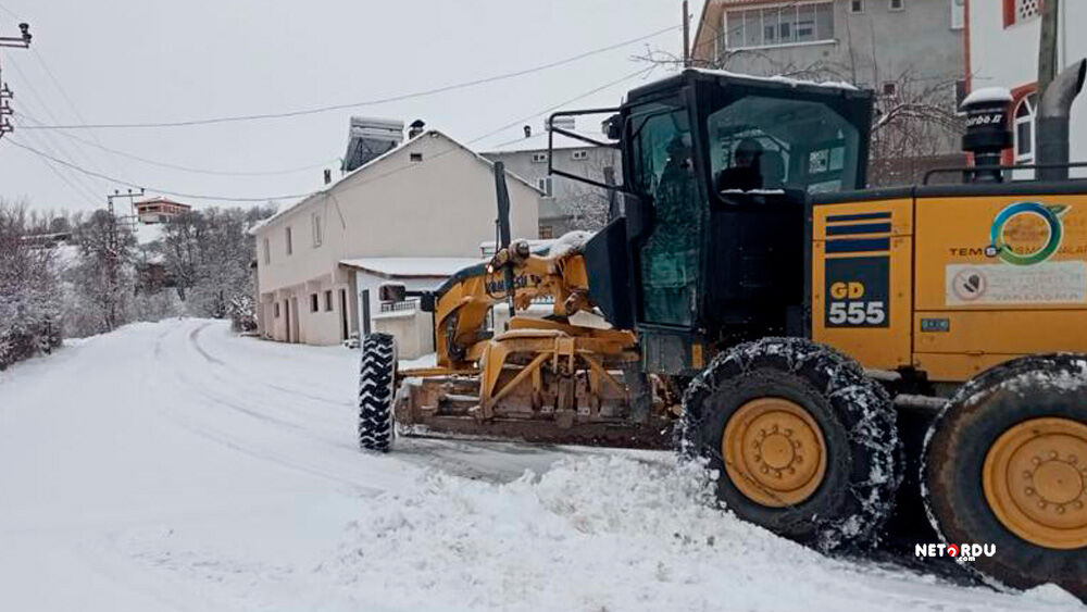 Ordu'da kar nedeniyle 16 ilçede okullar tatil edildi