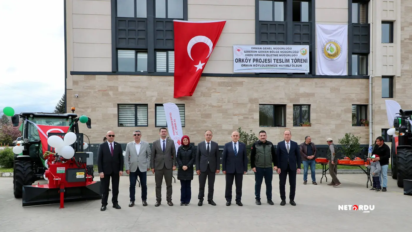 Orduda Orman Koylusune Dev Destek 3