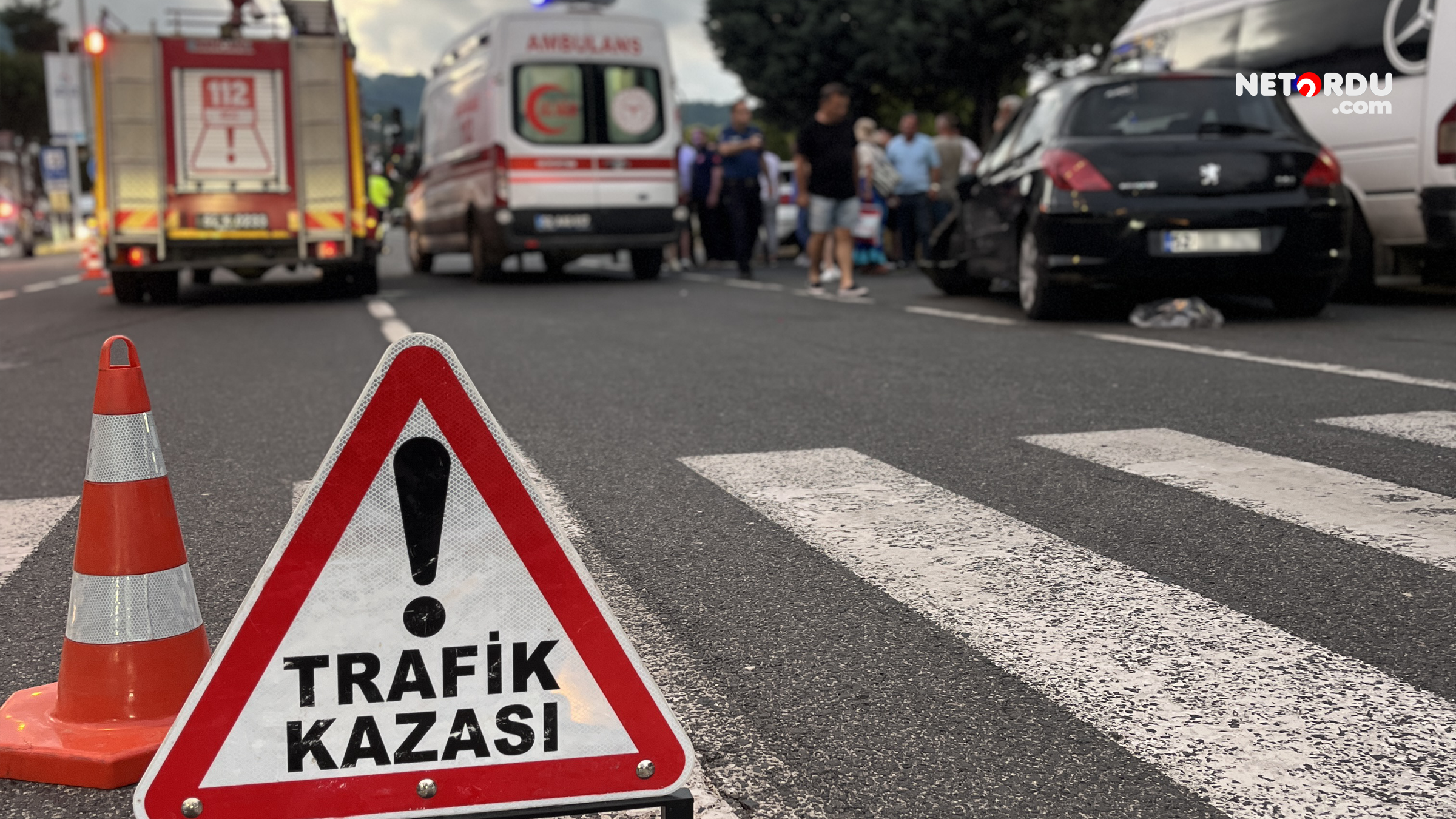 Ordu Persembede Otomobil Takla Atti 2 Yarali 02