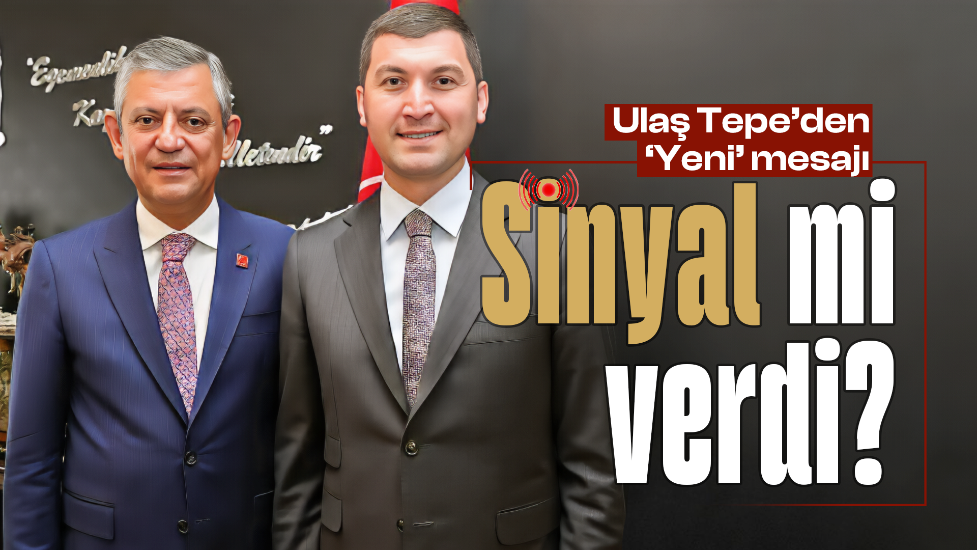 CHP'li Ulaş Tepe'den 'Yeni' mesajı
