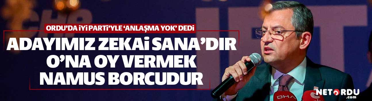 CHP Genel Başkanı Özgür Özel'den ilginç açıklama