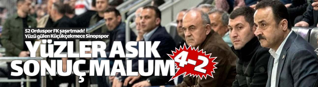 52 Orduspor FK, kendi evinde 2'nci Lig şansını kaybetti!