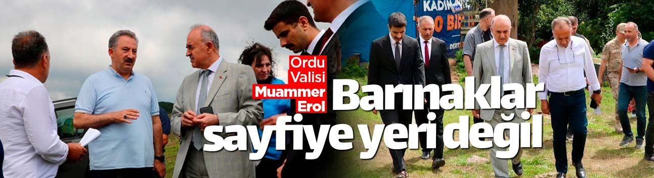 Yaylalarda barınaklar sayfiye yeri değil