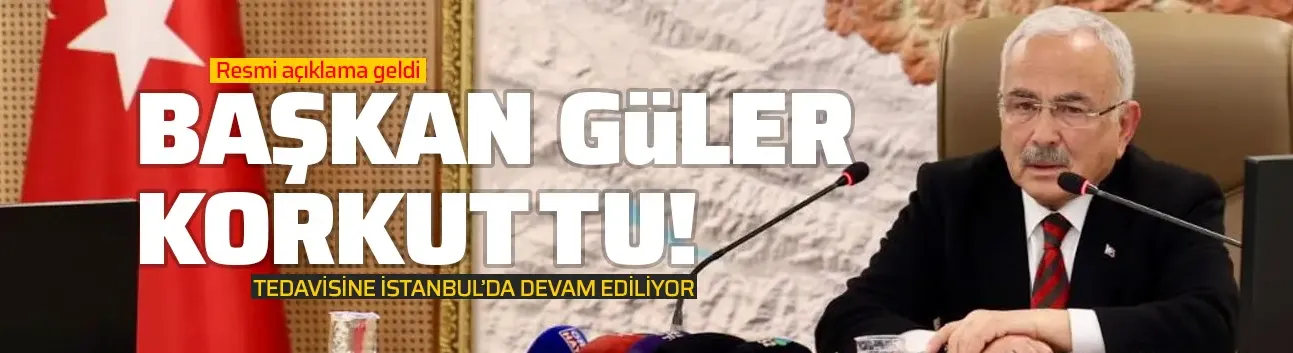 Ordu Büyükşehir Belediye Başkanı Güler hastaneye kaldırıldı