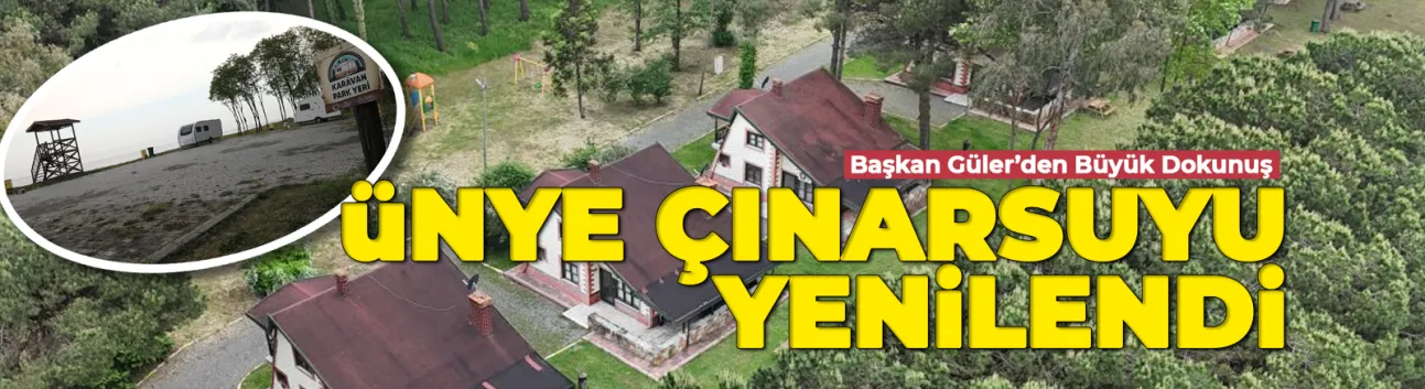Ünye Çınarsuyu Tabiat Parkı Yenilendi: İşte Yeni Yüzü!